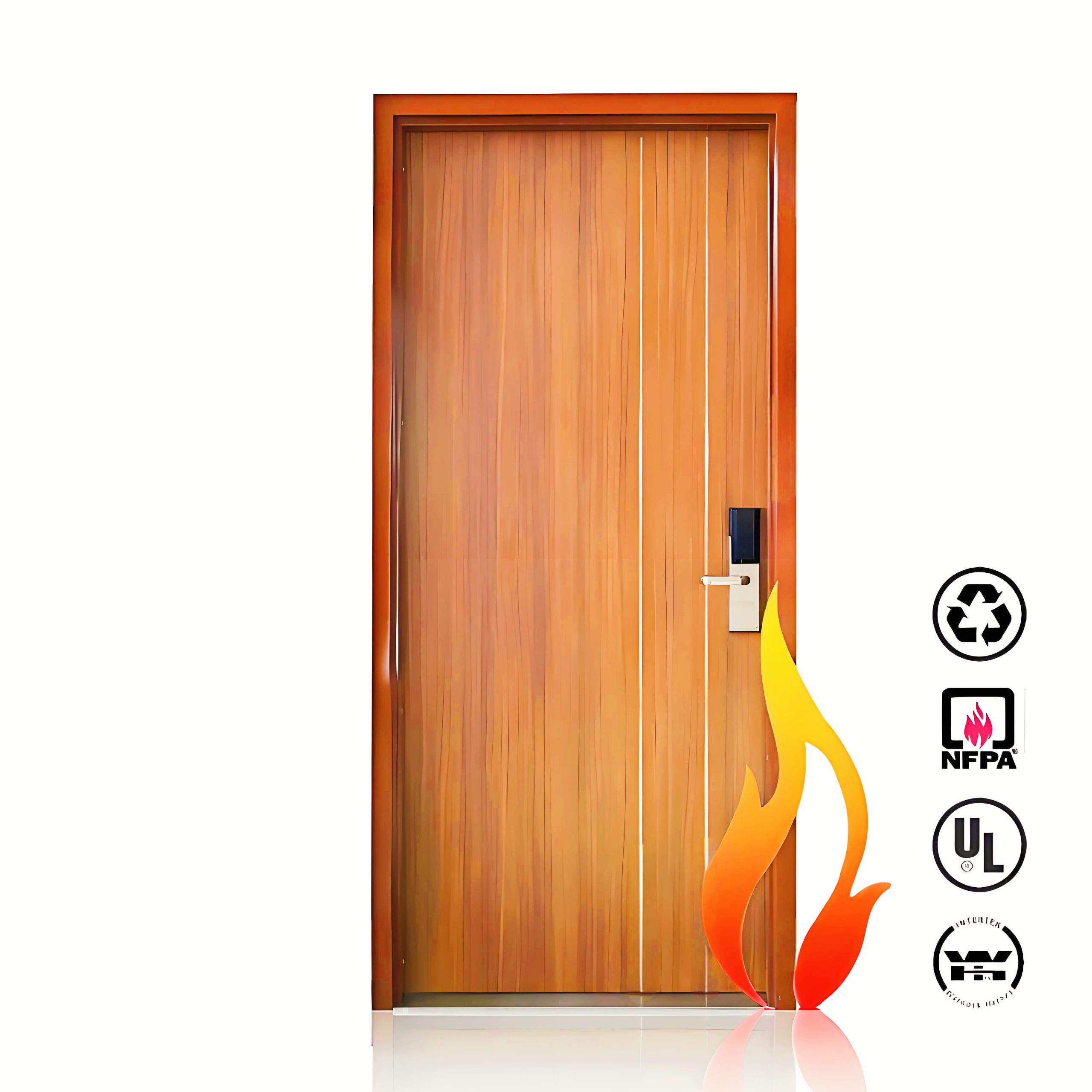 Fire  Rated   Wood   Door